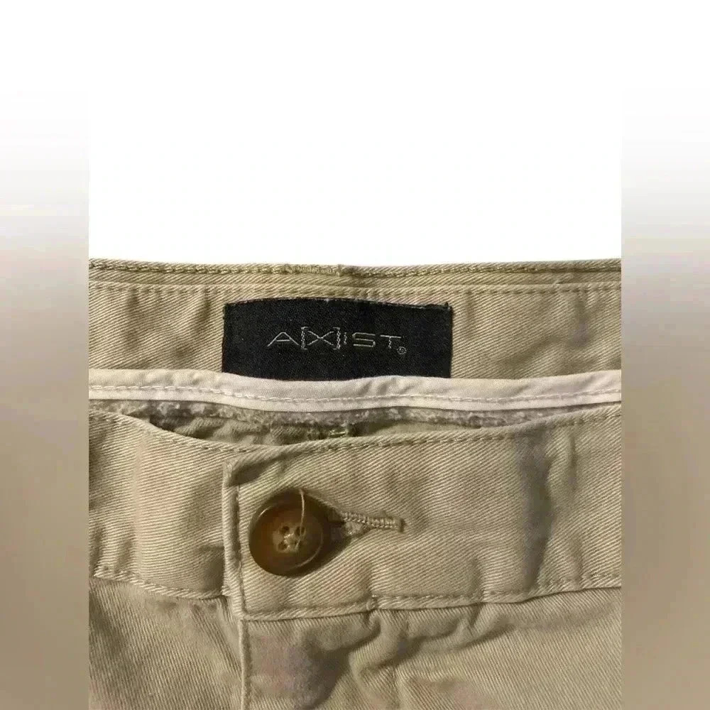 Axist Mens Shorts Khaki Color Size 36 - Picture 2 of 6